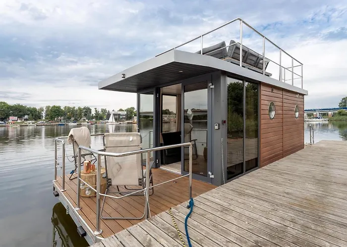 Πλωτό κατάλυμα Lemuria Houseboat - Plywajacy Na Wodzie Βρότσλαβ