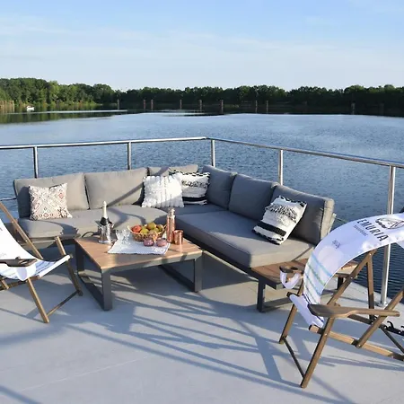 船屋 Lemuria Houseboat - Plywajacy Na Wodzie 弗罗茨瓦夫